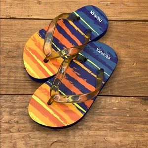 Boys Del Sol Flip Flops - size YXS